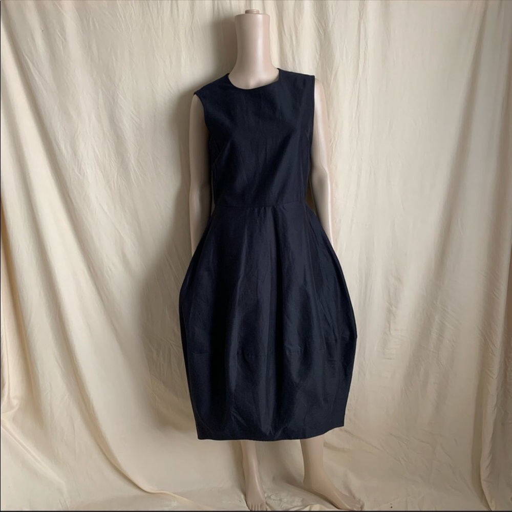 COS Parachute Sleeveless Blue Dress